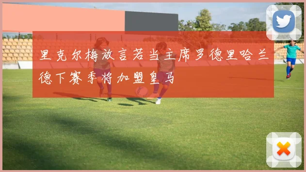 里克尔梅放言若当主席罗德里哈兰德下赛季将加盟皇马